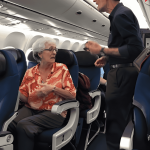 Business Class Passengers Mock Poor Old Lady, at the End of the Flight Pilot Addresses Her – Story of the Day