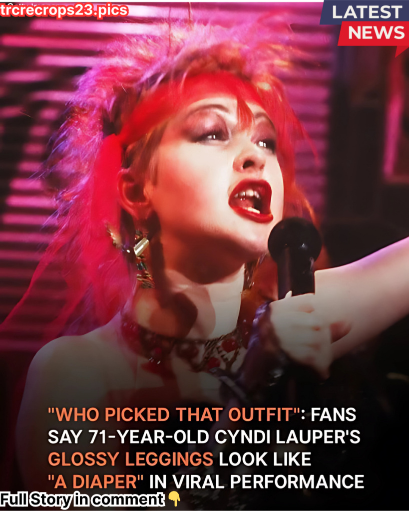 ‘Who Picked That Outfit?’: Users React to 71-Year-Old Cyndi Lauper’s Viral Concert Performance – Video