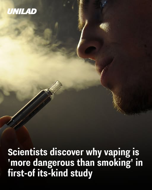 Scientists discover why vaping is ‘more dangerous than smoking’ in first-of its-kind study