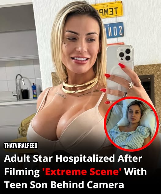 Adult Star Andressa Urach Hospitalized After Filming ‘Extreme Scene’