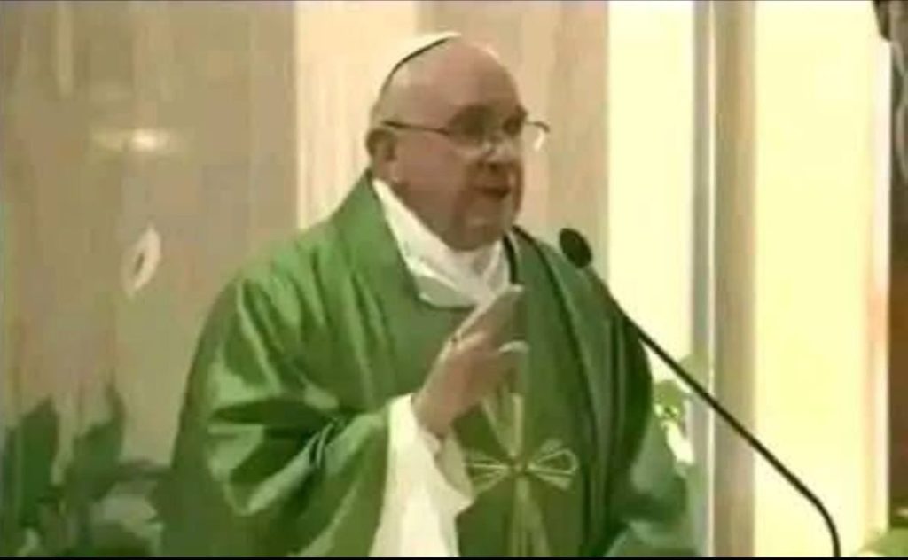 BREAKING NEWS!! 😱The Pope claims that GOD doesn’t exist and Jesus is inv… See more