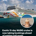 The £1,500 NUDE cruise which is taking bookings ahead of setting sail again in 2026