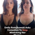 Emily Ratajkowski Is Tired Of Comedian Mocking Her Photos