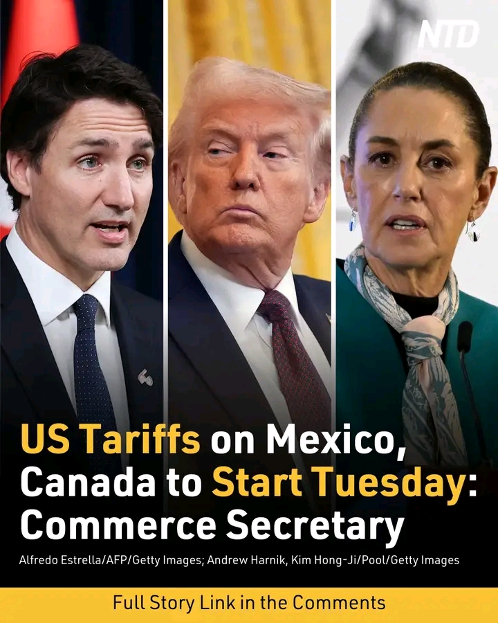 US Tariffs on Mexico, Canada to Start Tuesday, Trump to Set Exact Levels: Commerce Secretary