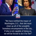 Trump says DC Mayor Bowser ‘must clean up’ homeless encampments in the capital