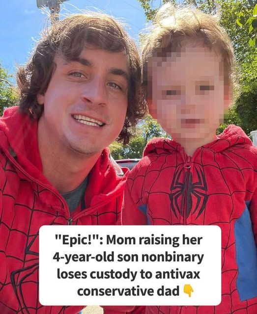 Epic mom raising her 4 year old son nonbinary loses custody to antitax conservatives dad