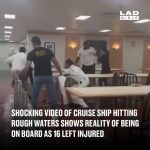 Shocking video of cruise ship hitting rough waters shows reality of being on board as 16 left injured