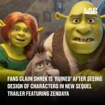 Fans claim Shrek is ‘ruined’ after seeing design of characters in new sequel trailer featuring Zendaya