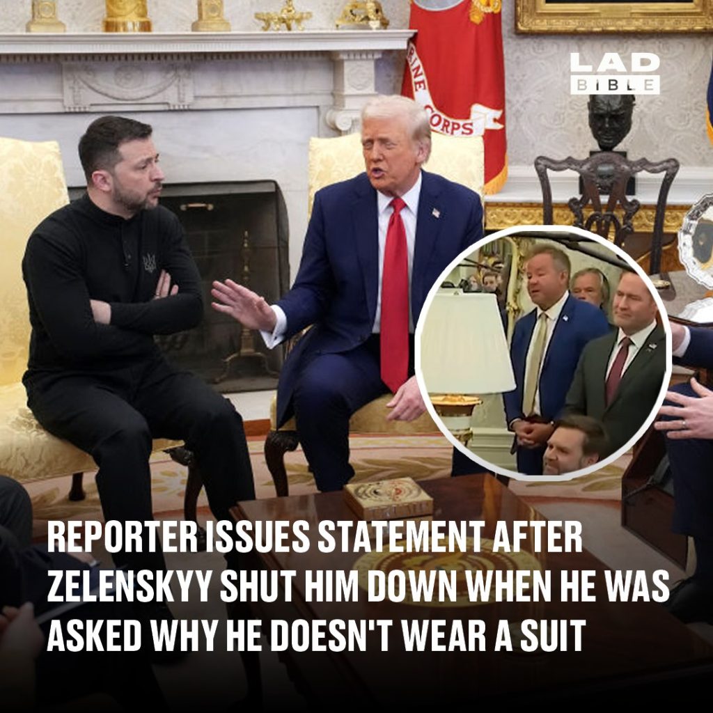 Reporter issues statement after Zelenskyy shut him down when he was asked why he doesn’t wear a suit