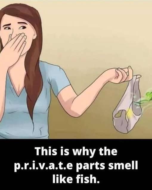 Unexpected discovery of why p.r.i.v.a.t.eparts smell like fish