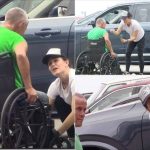 Jennifer Garner actions towards wheelchair-bound homeless man