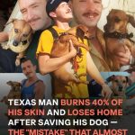 Texas Man Pleads for Donations After Losing 40% of His Skin Rescuing Dog and Home from Fire