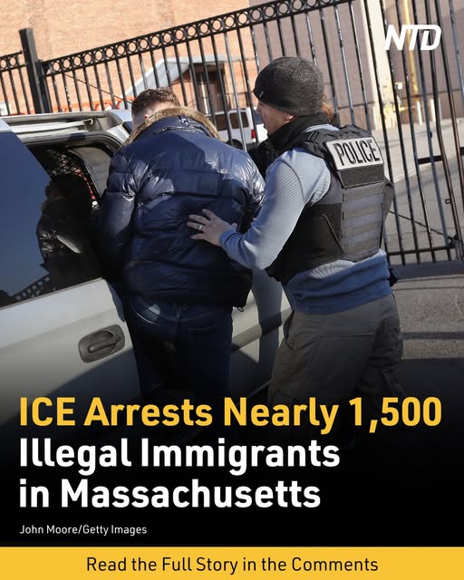 ICE Arrests Nearly 1,500 Illegal Immigrants During Monthlong Operation in Massachusetts