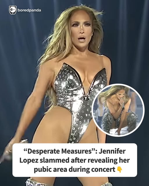“Desperate Measures”: Jennifer Lopez Slammed After Revealing Her Pubic Area During Concert