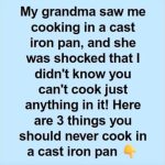 What You Should Never Cook in a Cast Iron Skillet