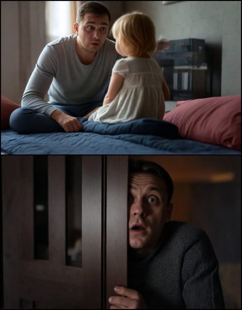 «Daddy, don’t leave me with the new mom, she comes to do bad things. Hidden in the closet, the father FROZE from what he saw…