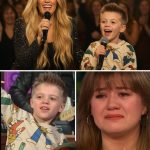“Kelly Clarkson Shares the Stage with Her Son Remy During Heartwarming Vegas Show”
