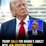 👇 Trump Shares Shocking AI Video of Obama Arrest, Internet Erupts with Speculation and Outrage