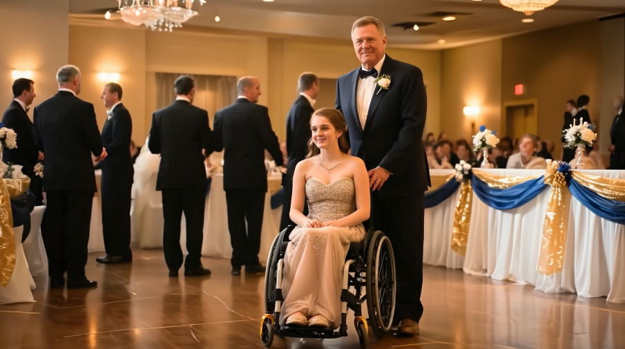 My Dad Brought Me to Prom in a Wheelchair, Then We Found a $10,000 Check