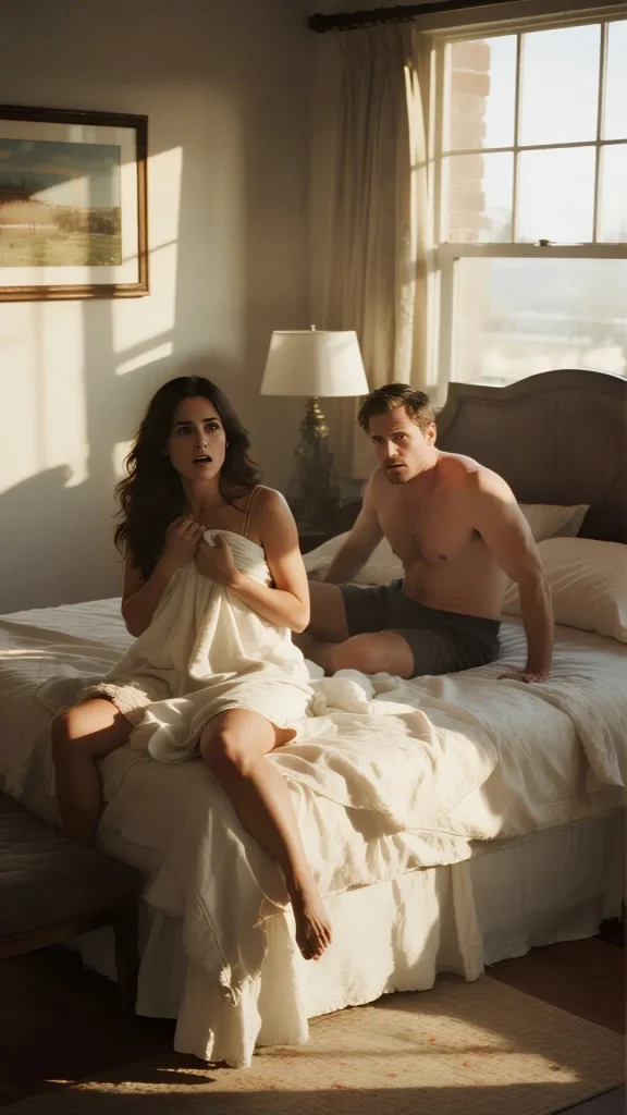 After working a long hospital shift, I didn’t want to wake my husband, so I gently slid into bed next to him. But when I woke up, I was frozen in place – the man beside me wasn’t him. And what came next was even worse…