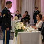 “My sister’s just a gate guard, who’d want her?” she mocked. the room burst into laughter. my mom chimed in, “she’s the family’s shame.” then, the groom — a major — stood up, turned to me, and said: “actually, she’s my…” my mom froze, and my sister fainted.