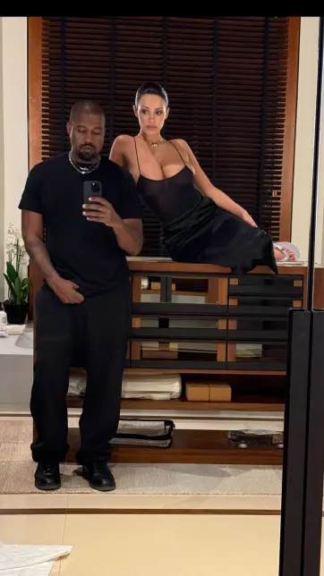 Bianca Censori nearly bares all in see-through bodysuit for sultry mirror selfies with husband Kanye West