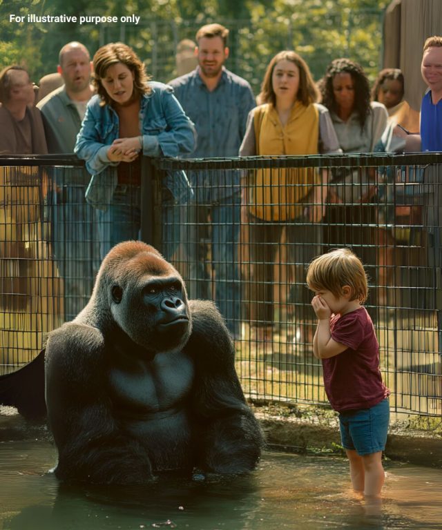 A child fell into the gorilla enclosure… People screamed in terror but what happened next surprised everyone!