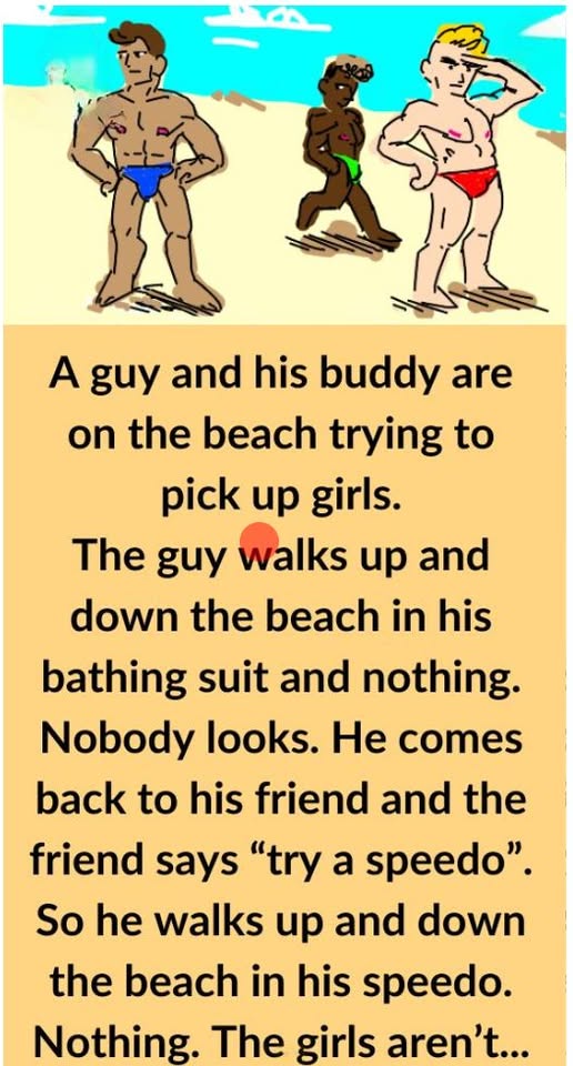 The Beach Day Mix-Up That Had Everyone Staring