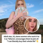 Adult Star, 18, Slams Women Who Work 9 To 5 As ‘Failures’, Encourages Them To Join OF