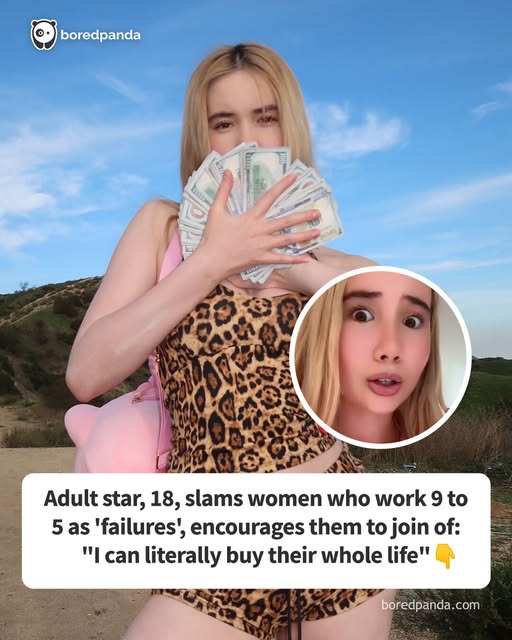 Adult Star, 18, Slams Women Who Work 9 To 5 As ‘Failures’, Encourages Them To Join OF