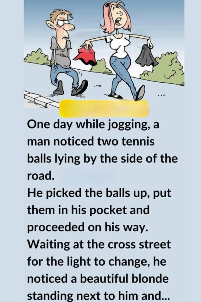 The Jogger, the Tennis Balls, and the Mix-Up