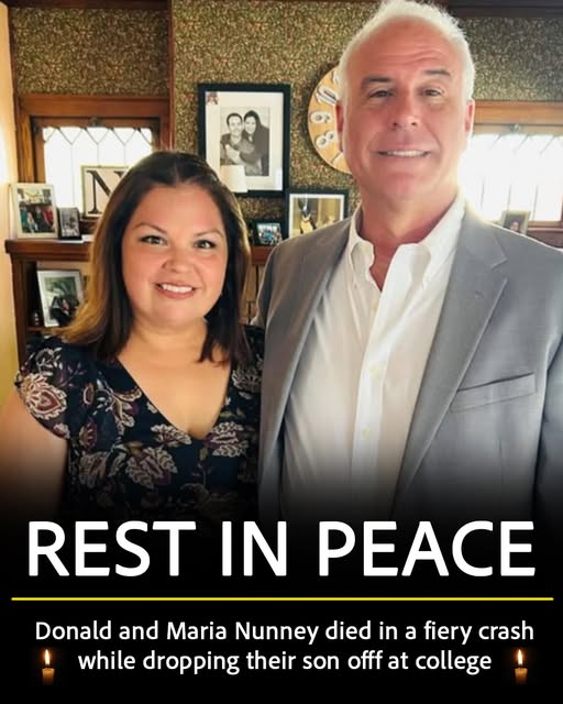 Family Tragedy: Donald and Maria Nunney Die in Fiery Crash While Taking Son to College