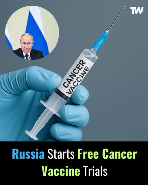 🚨 BREAKING NEWS 🚨 Russia has announced the official commencement of human trials for its personalized mRNA melanoma vaccine