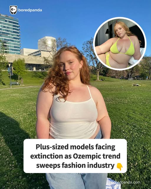 Plus-Sized Models Facing Extinction As Ozempic Trend Sweeps Fashion Industry