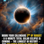 Earth Plunged Into Darkness For Six Minutes In Rare Event Not Seen In A Century