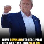 1️⃣ Donald Trump Nominated For Nobel Peace Prize Amid Iran-Israel Ceasefire Efforts