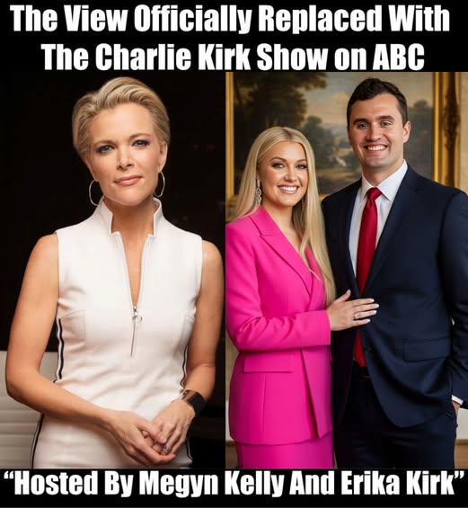TRAGIC END — HISTORIC START: The View Canceled at ABC Headquarters, The Charlie Kirk Show With Erika Kirk and Megyn Kelly Announced as Successor Amid Shockwaves