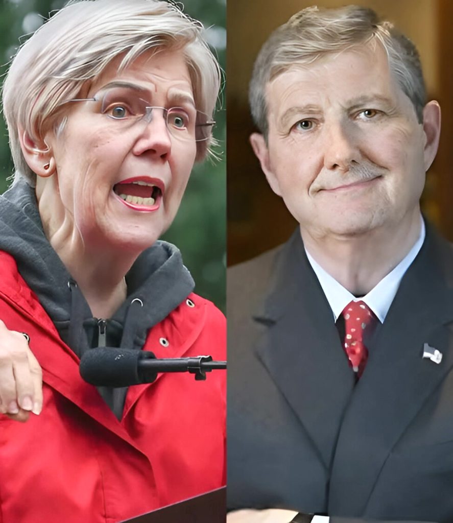 EXPLOSIVE COLLAPSE! Elizabeth Warren’s calculated attempt to publicly corner Senator John Kennedy backfired spectacularly today, igniting a Senate hearing into a political firestorm