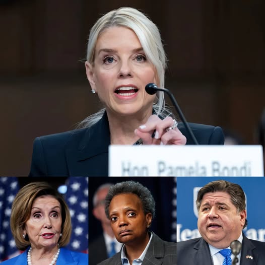BREAKING: Top Democrats—Pelosi, Pritzker, Lightfoot—hit with major investigation for allegedly targeting ICE agents. The AG’s message is clear: “Preserve your emails… If they think I won’t [charge them], they have not met me.”