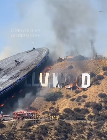 The Two Falls of Los Angeles: Hollywood Descent